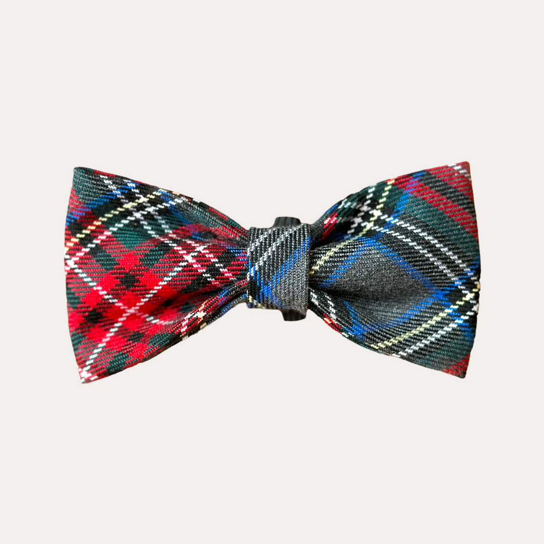 | Scoth Plaid Bow Tie | Grey