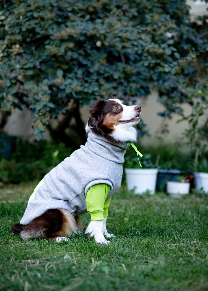 Turtleneck Tshirt | Lime