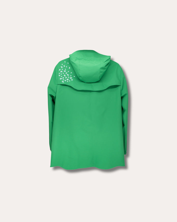 Askyx Human Seattle Raincoat | Evergreen