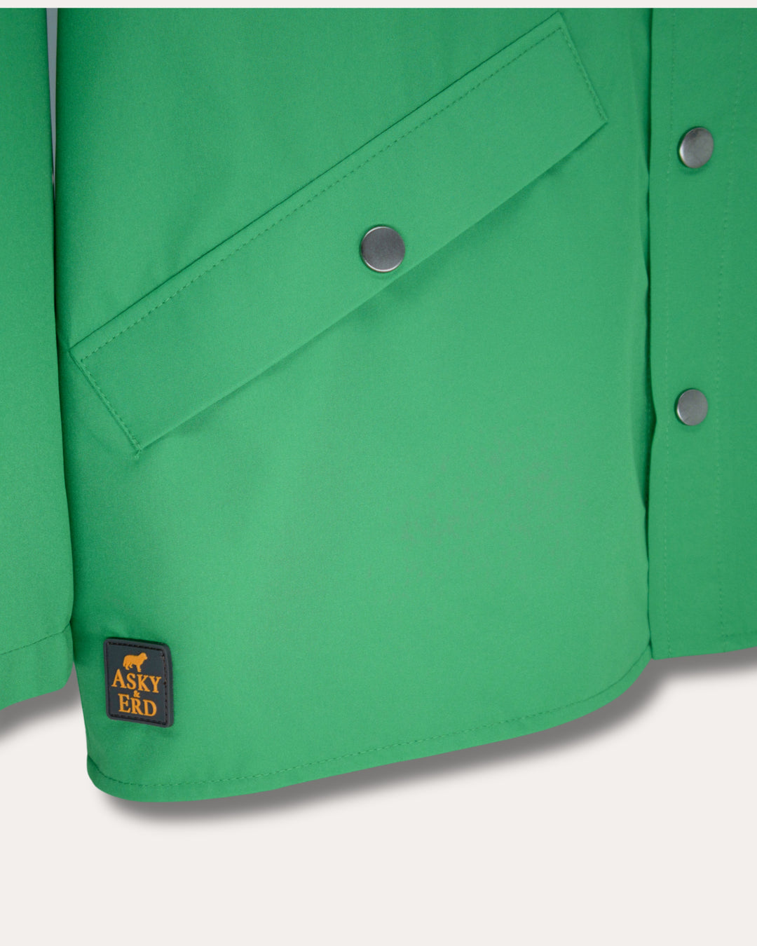 Askyx Human Seattle Raincoat | Evergreen