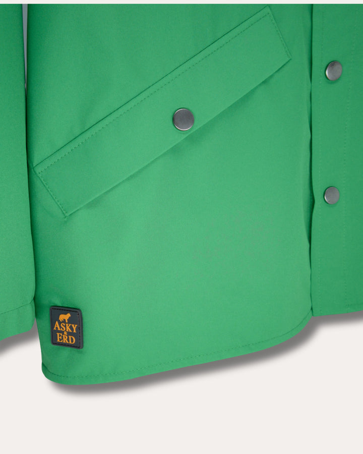 Askyx Human Seattle Raincoat | Evergreen