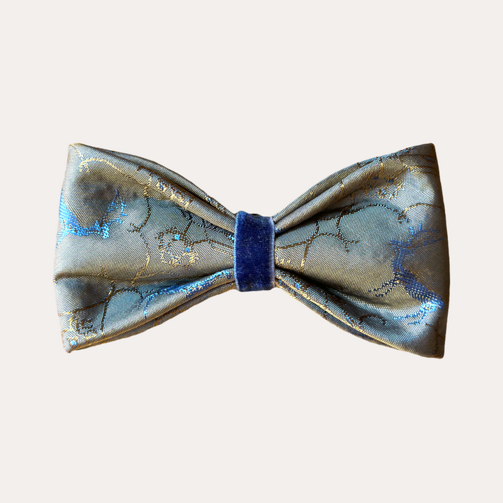 | Blue Satin Bow Tie | Deers