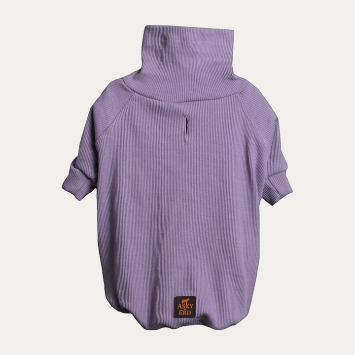 Turtleneck Tshirt | Lavender