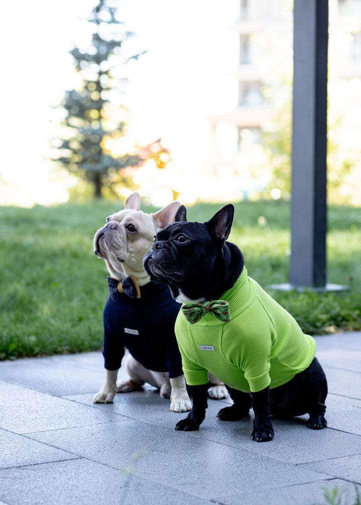 Turtleneck Tshirt | Lime