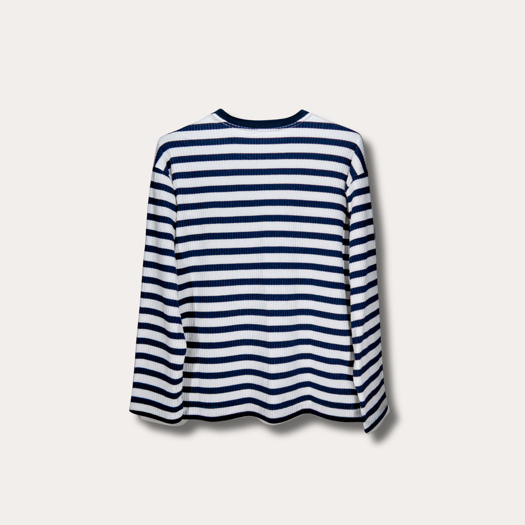 AskyxHuman Fine Knit Long Sleeve | Ink & Milk