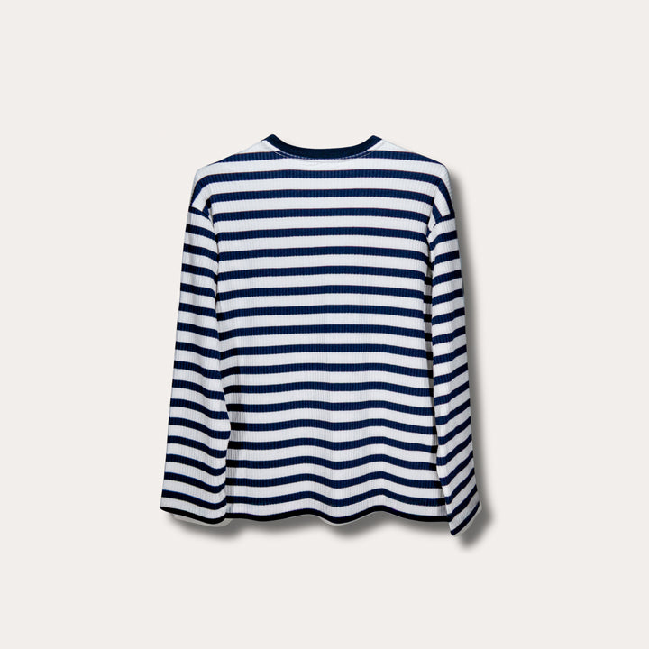 AskyxHuman Fine Knit Long Sleeve | Ink & Milk