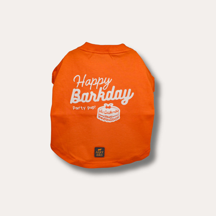 Barkday Club | Vibrant Orange