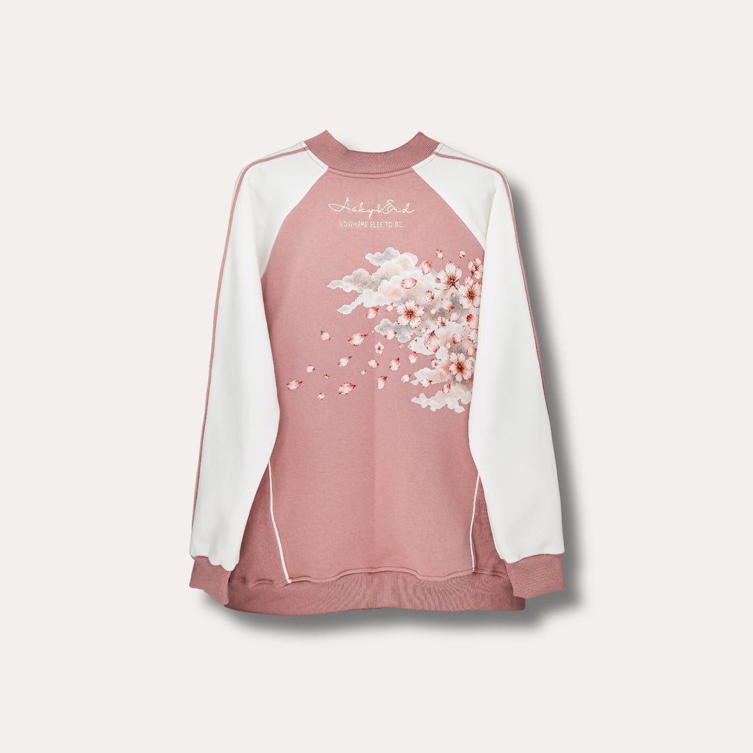 AskyxHuman Bomber Jacket | Cherry Blossom