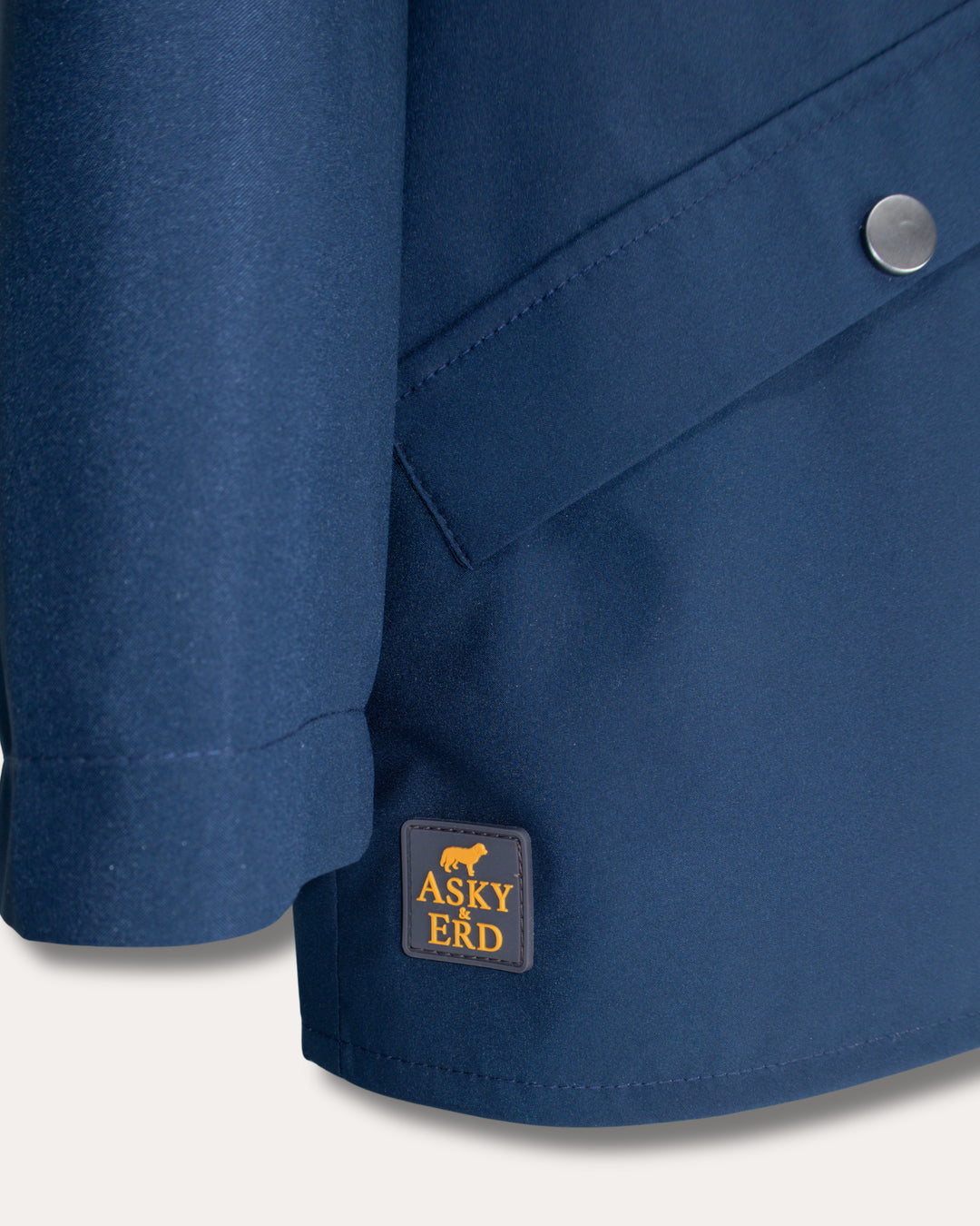 Askyx Human Seattle Raincoat | Indigo Storm
