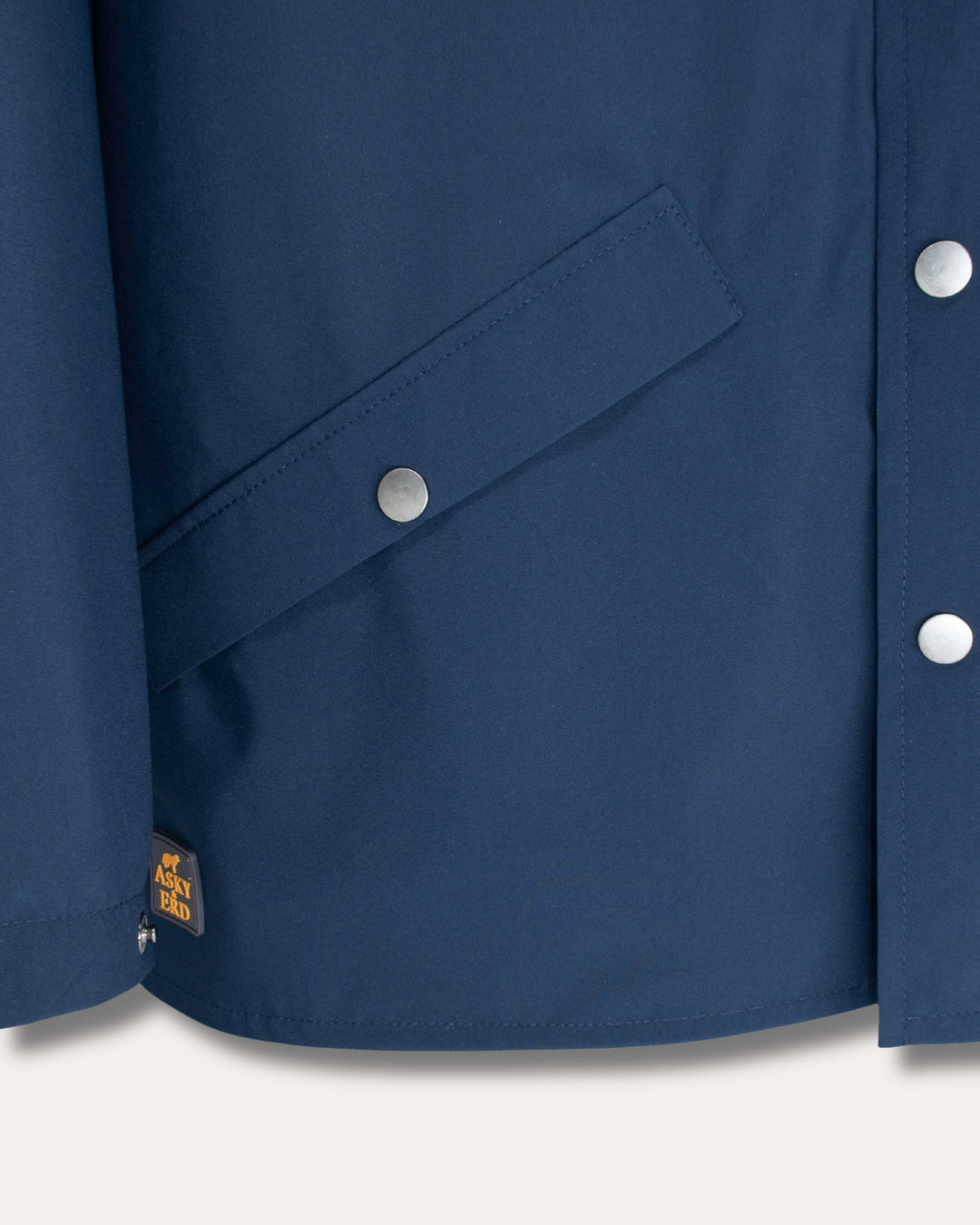 Askyx Human Seattle Raincoat | Indigo Storm