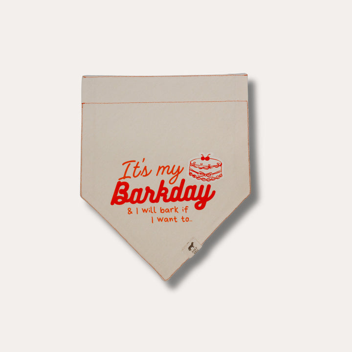 | Bandana | Barkday Club