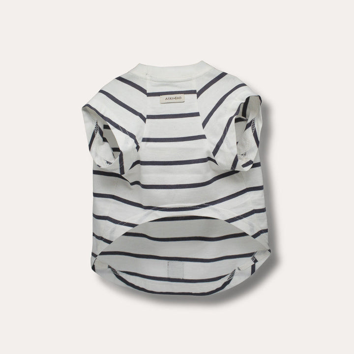 Doing My Best Club Stripe T-Shirt | Urban Grey