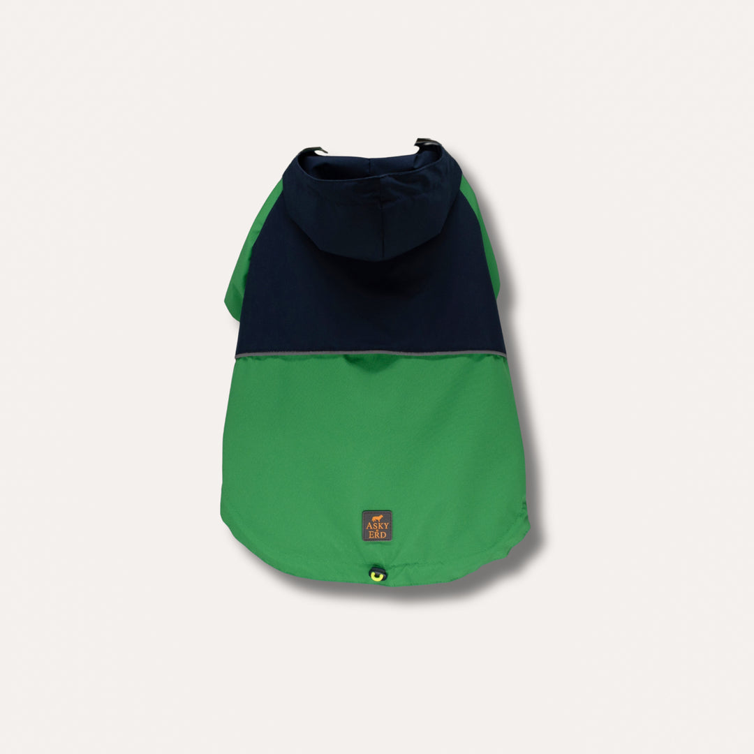 Boston Raincoat | Navy & Forest