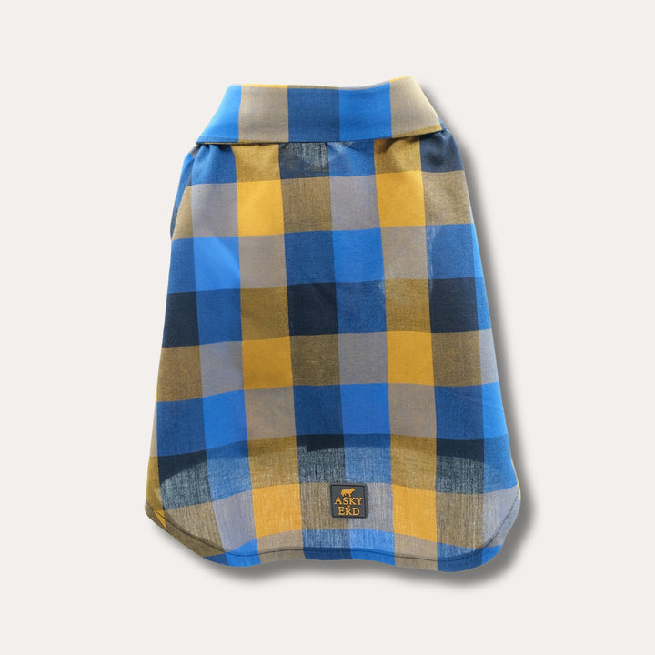 Plaid Shirt | Deep Azure