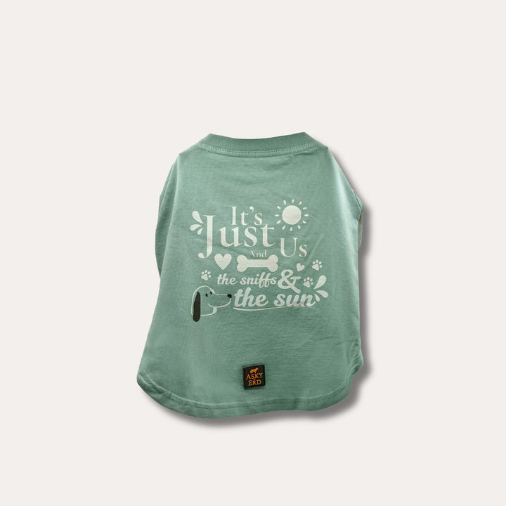 It’s Just Us Tshirt | Seafoam Mist