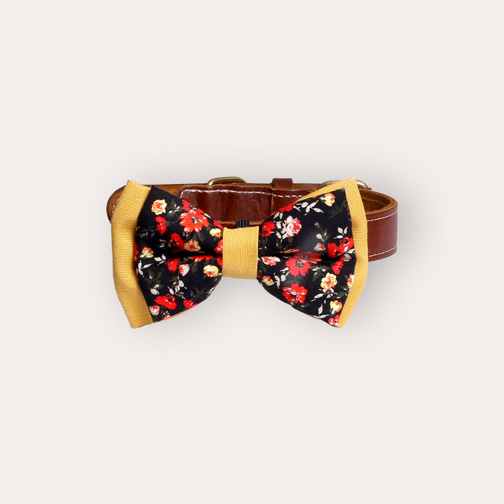 | Bow Tie | Red Flowers