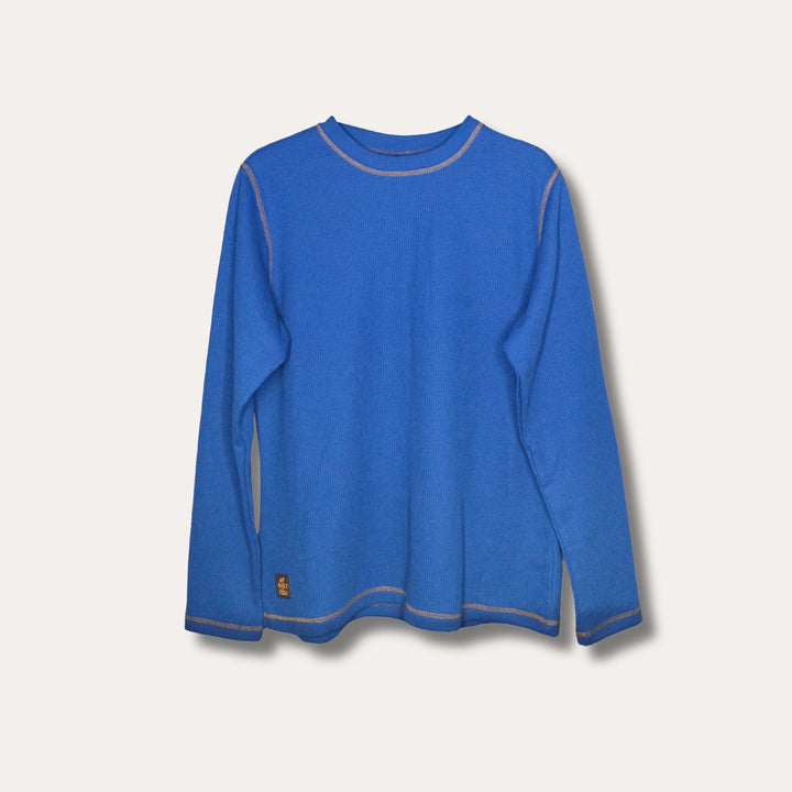 AskyxHuman | Waffle T-Shirt | Deep Ocean