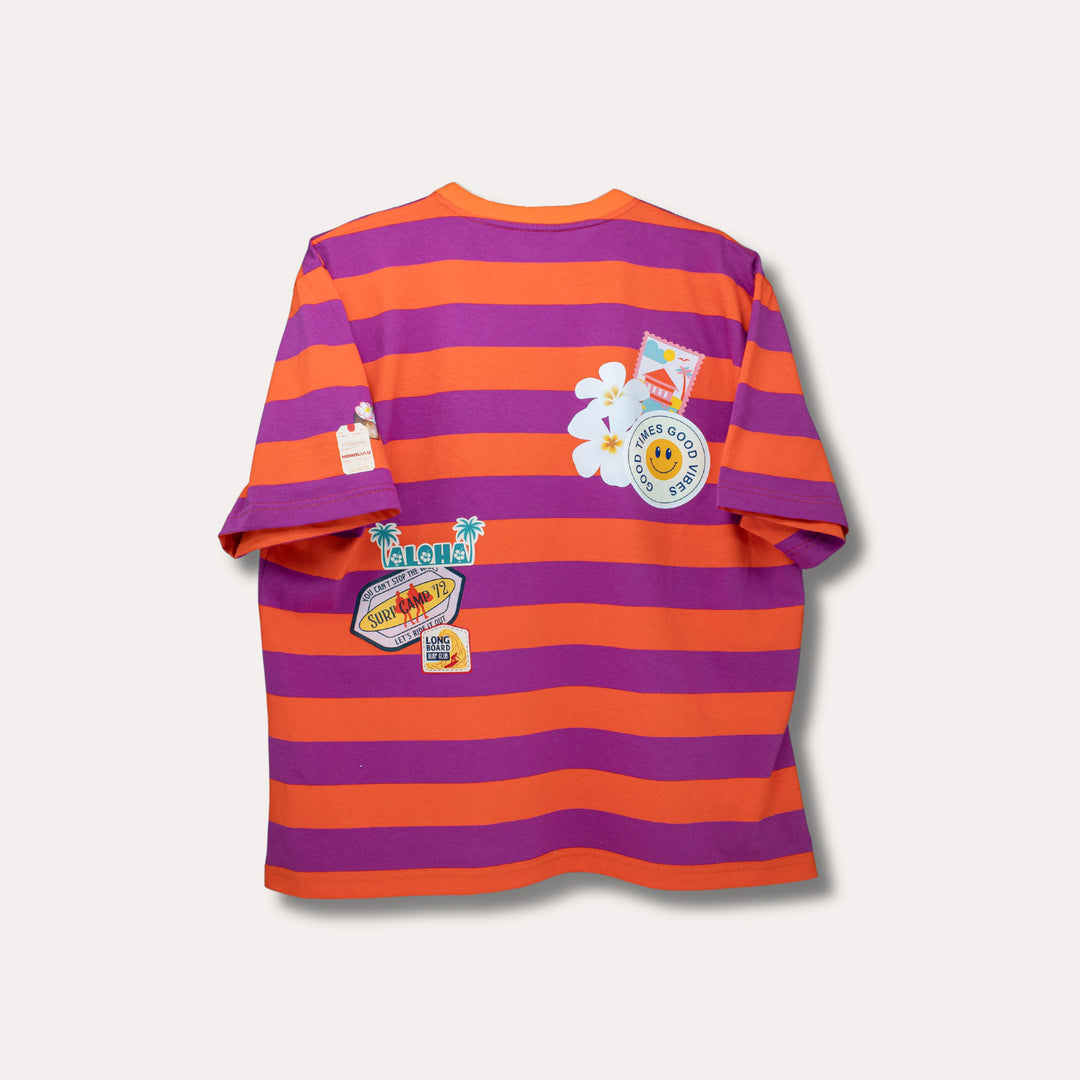 AskyxHuman | Aloha Hawaii T-Shirt | Papaya & Plum