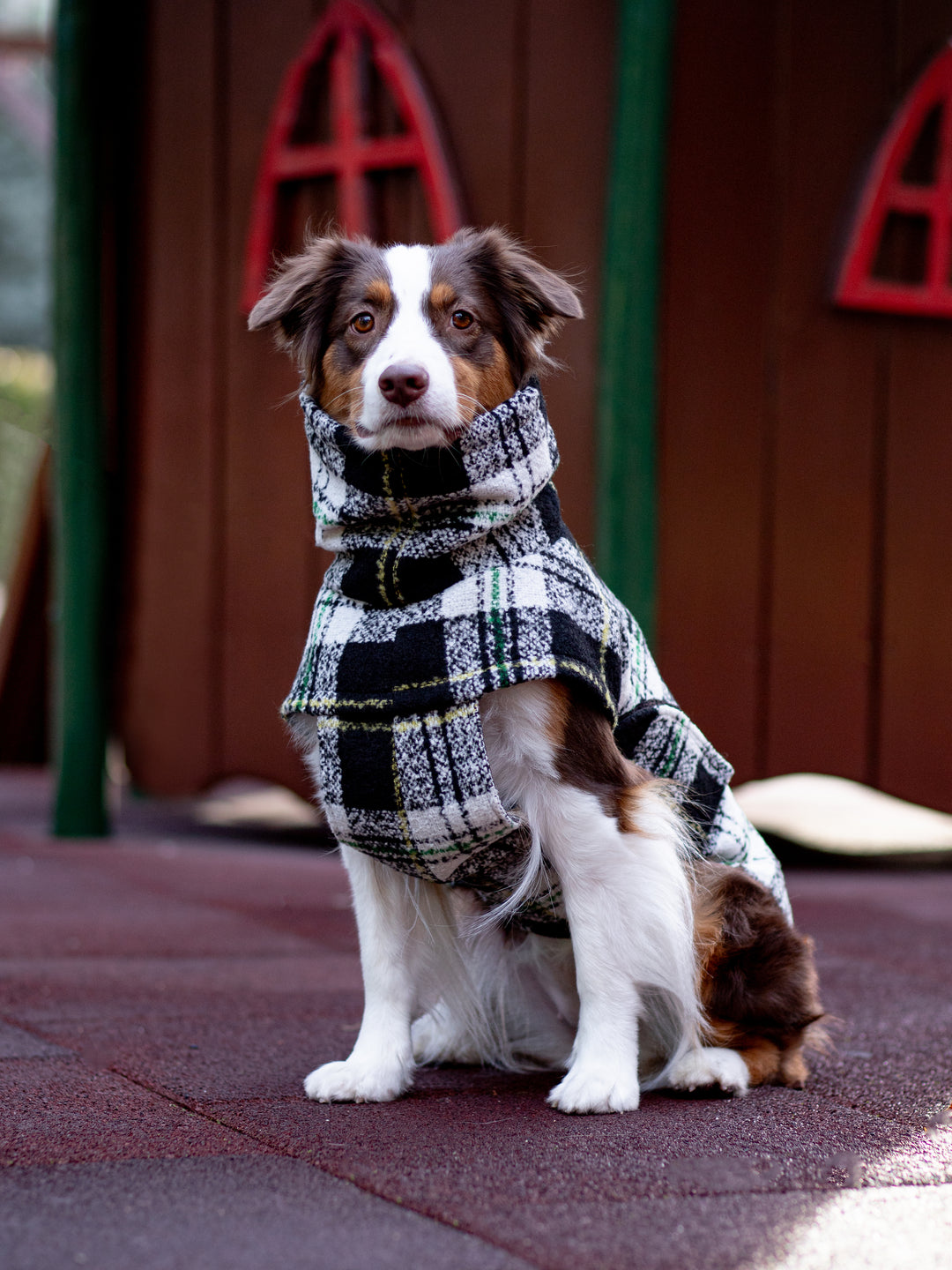 Chicago Vest | White Plaid