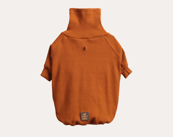 Turtleneck Tshirt | Cinnamon Glow