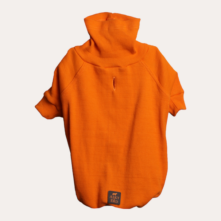 Turtleneck Tshirt | Tangerine