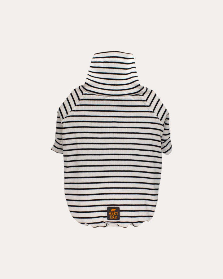 Turtleneck Tshirt | Classic Stripe
