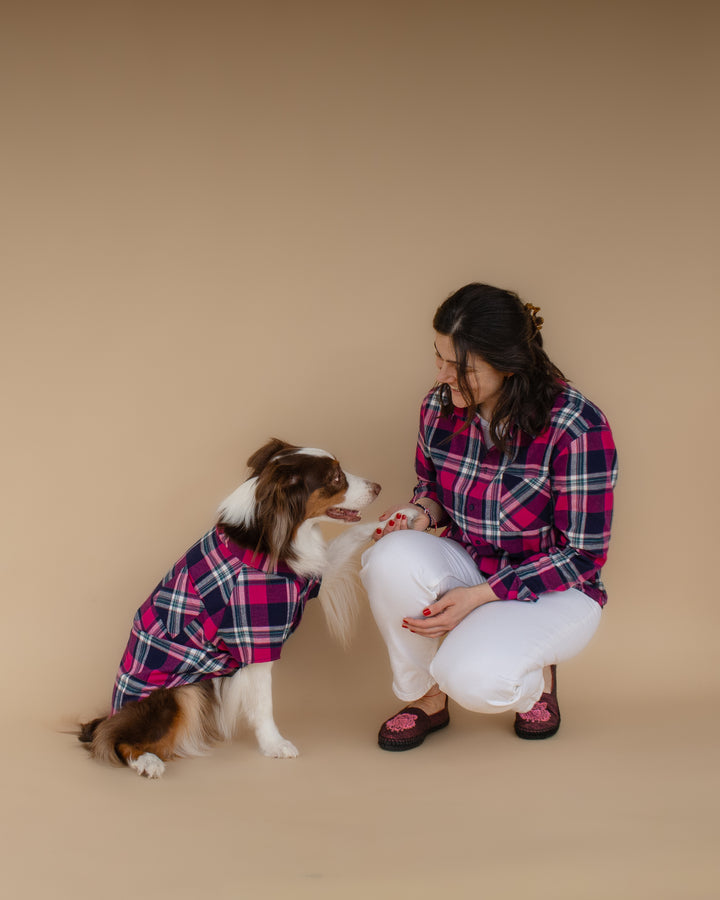 Plaid Shirt | Midnight Berry