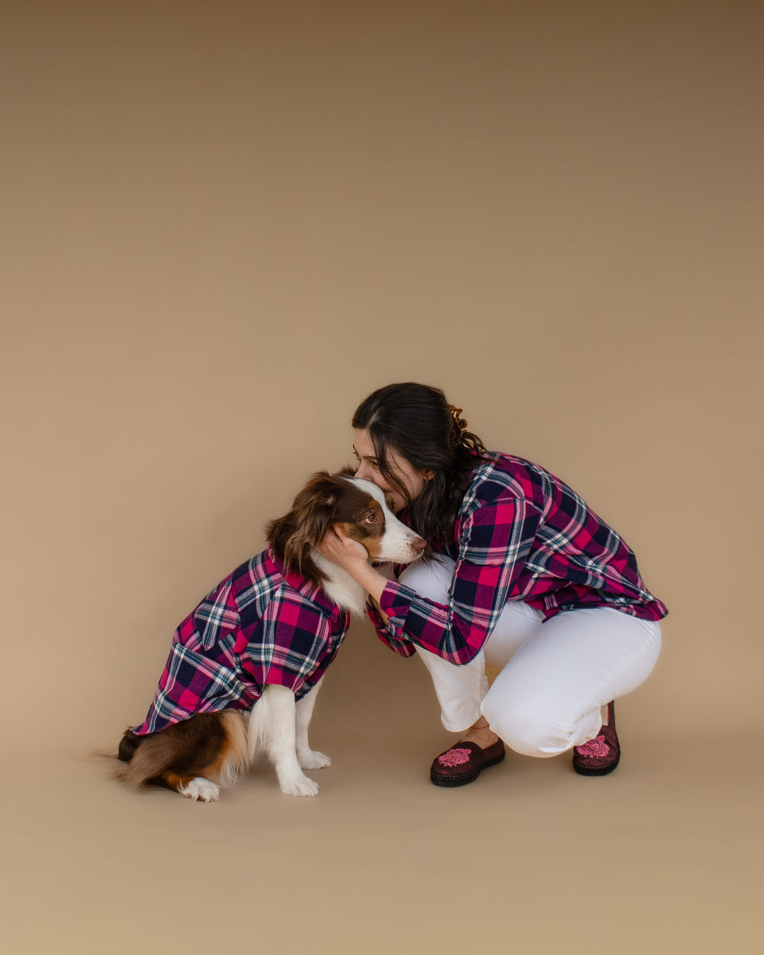 AskyxHuman | Plaid Shirt | Midnight Berry