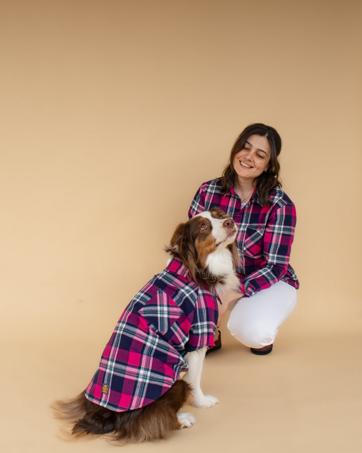 Plaid Shirt | Midnight Berry