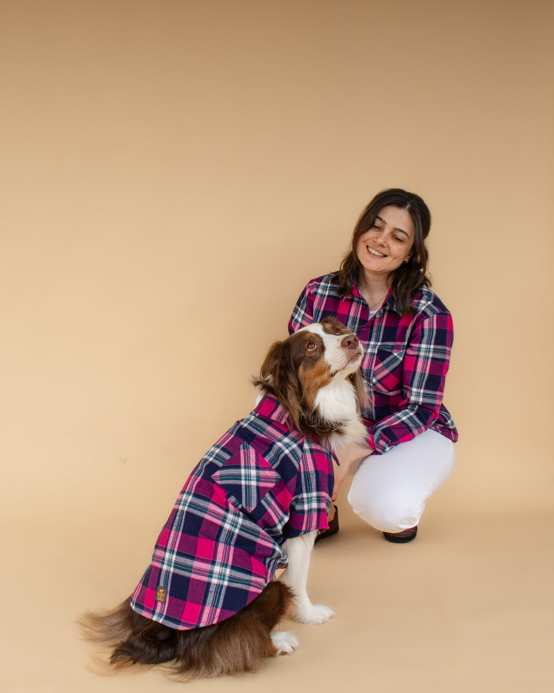 AskyxHuman | Plaid Shirt | Midnight Berry