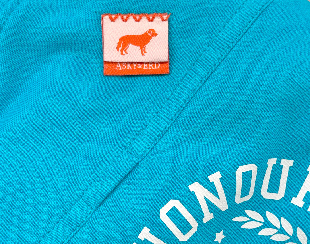 Canine College High Honour Sweatshirt | Turquoise Sprint