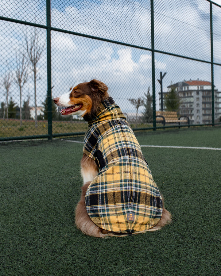 Chicago Vest | Golden Plaid