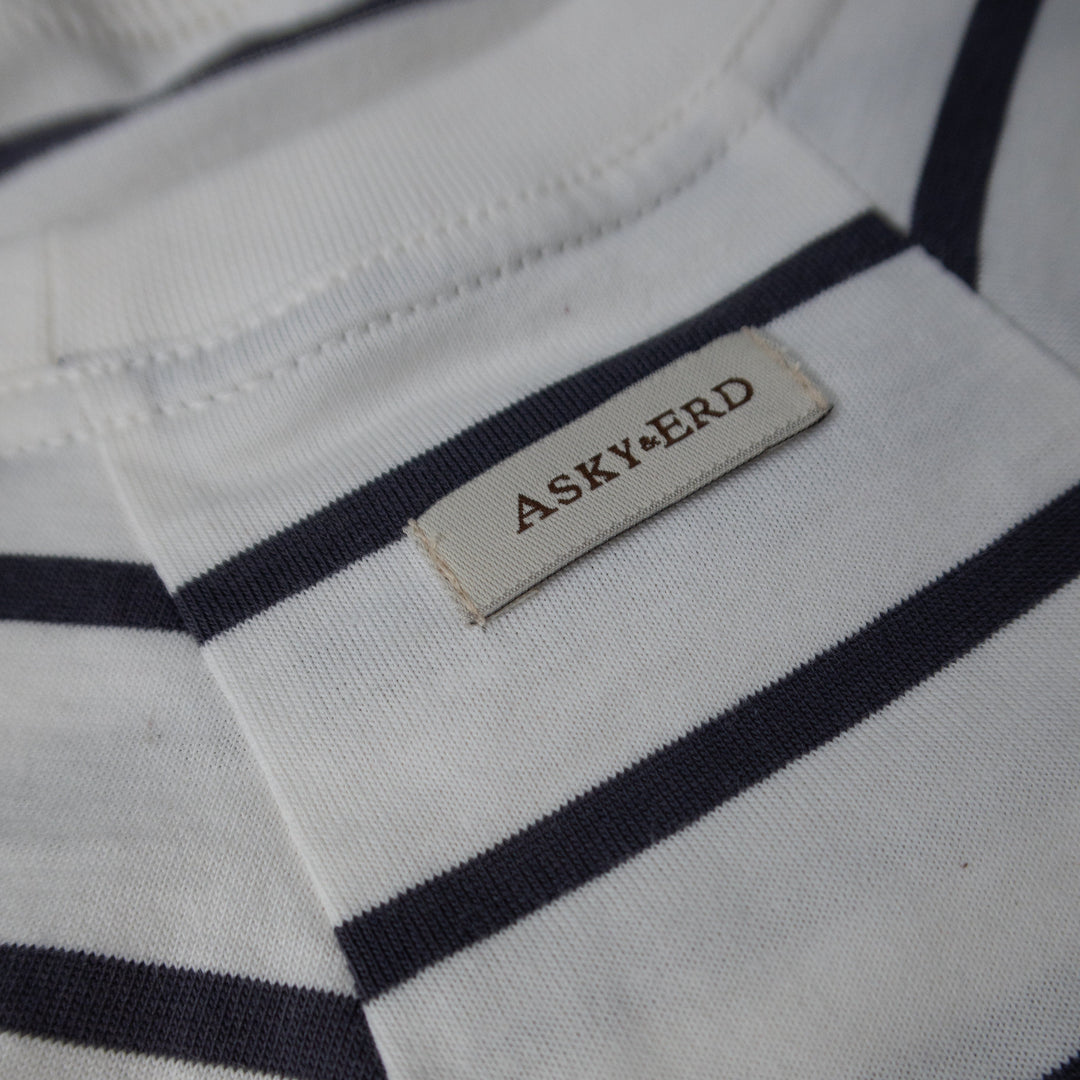 Doing My Best Club Stripe T-Shirt | Urban Grey