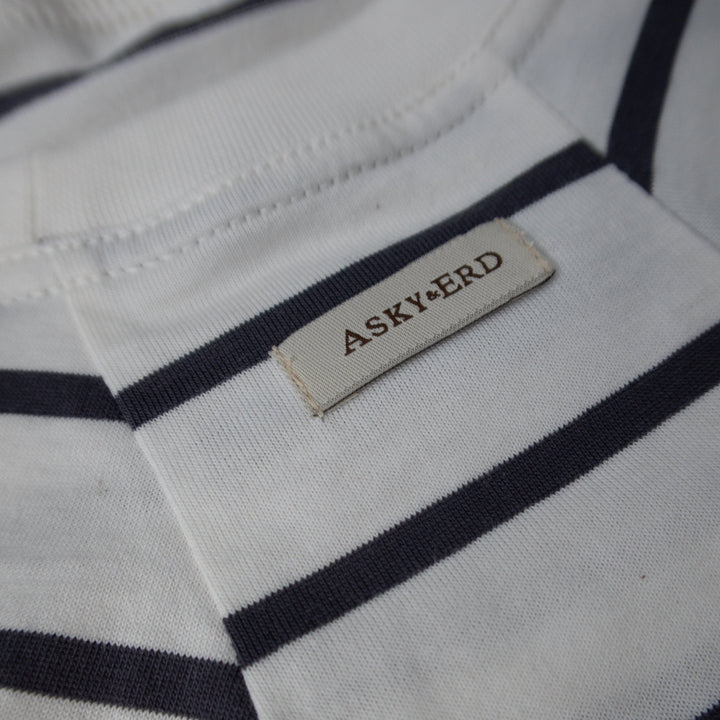 Doing My Best Club Stripe T-Shirt | Urban Grey