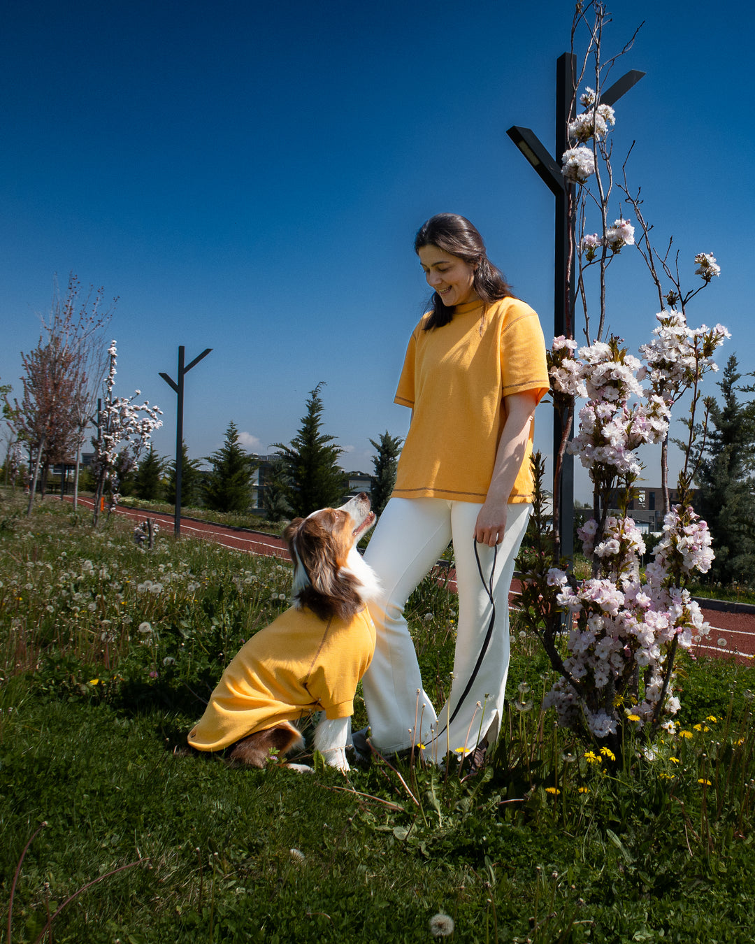 AskyxHuman | Waffle T-Shirt | Honey Glow