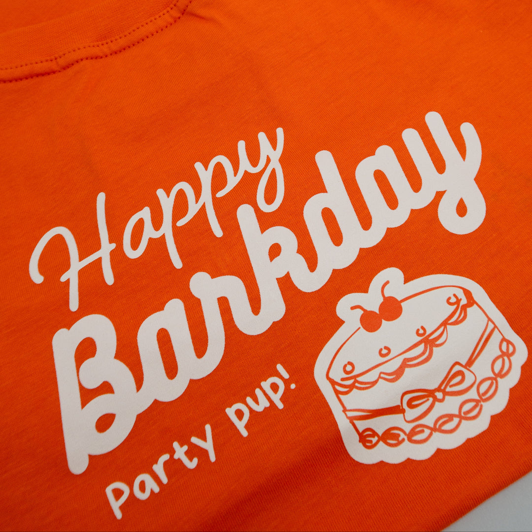 Barkday Club | Vibrant Orange