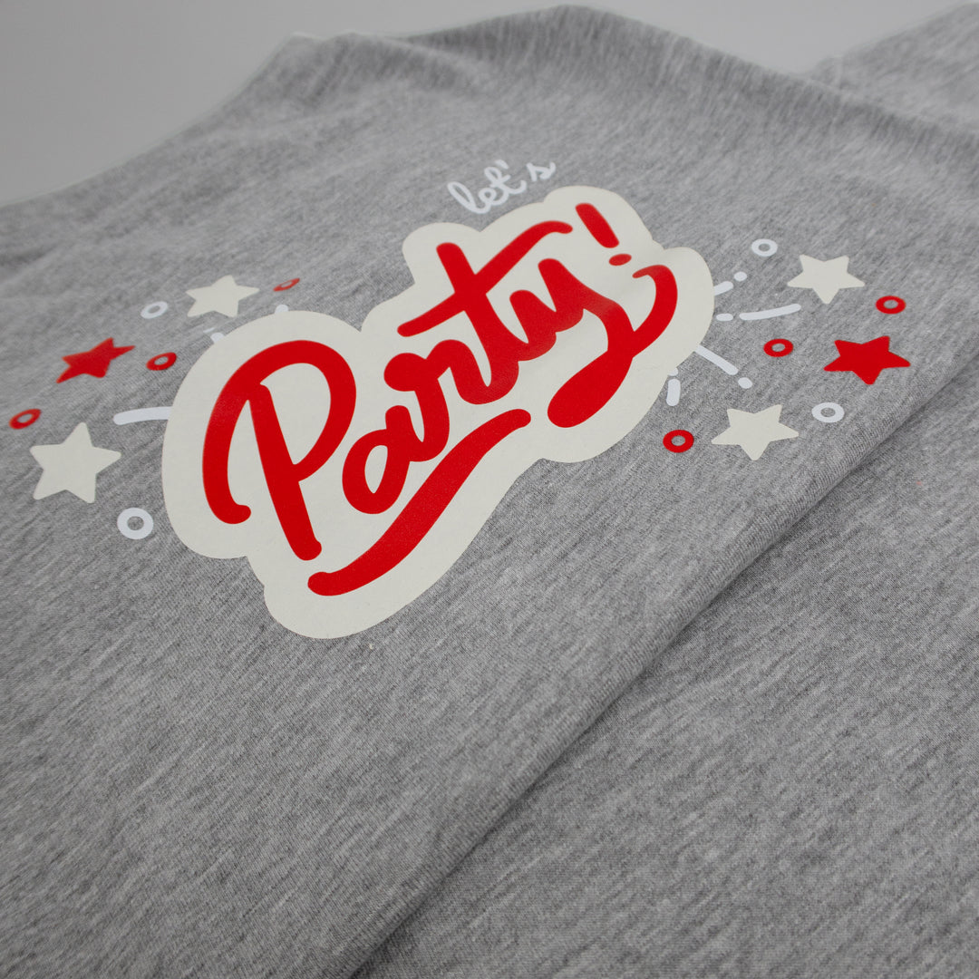 Party Club Set | Heather Grey (Kişiselleştirilebilir Taçlı Set)