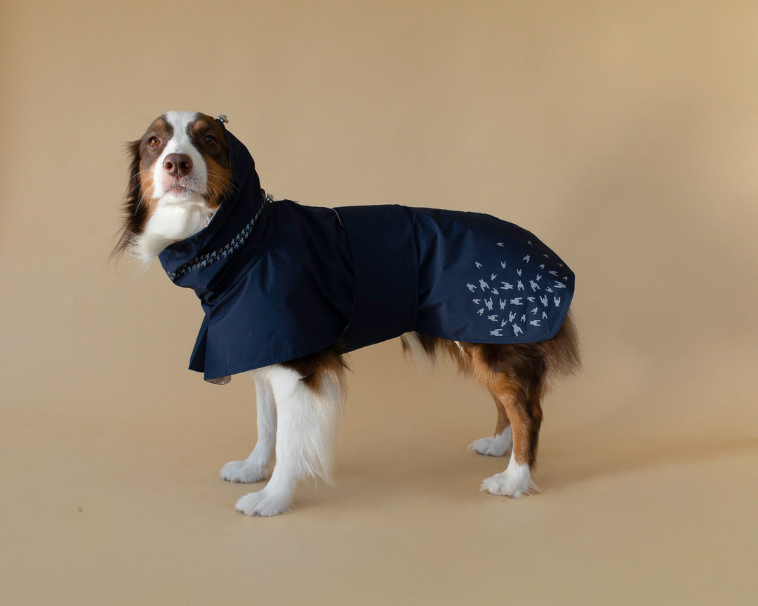 Seattle Raincoat | Indigo Storm