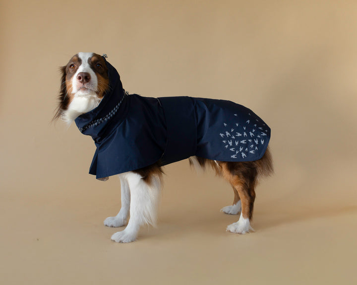 Seattle Raincoat | Indigo Storm