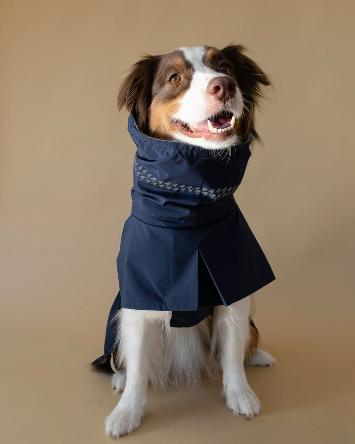 Seattle Raincoat | Indigo Storm