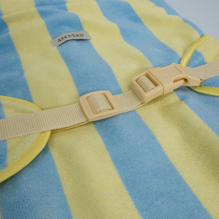 Soft Rituals | Drying Robe | Butterscotch Stripe