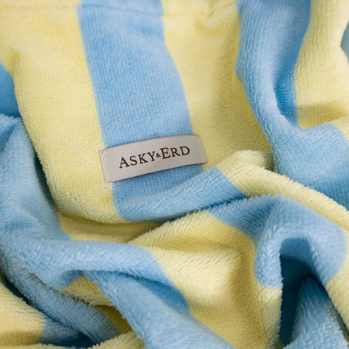 Soft Rituals | Drying Robe | Butterscotch Stripe