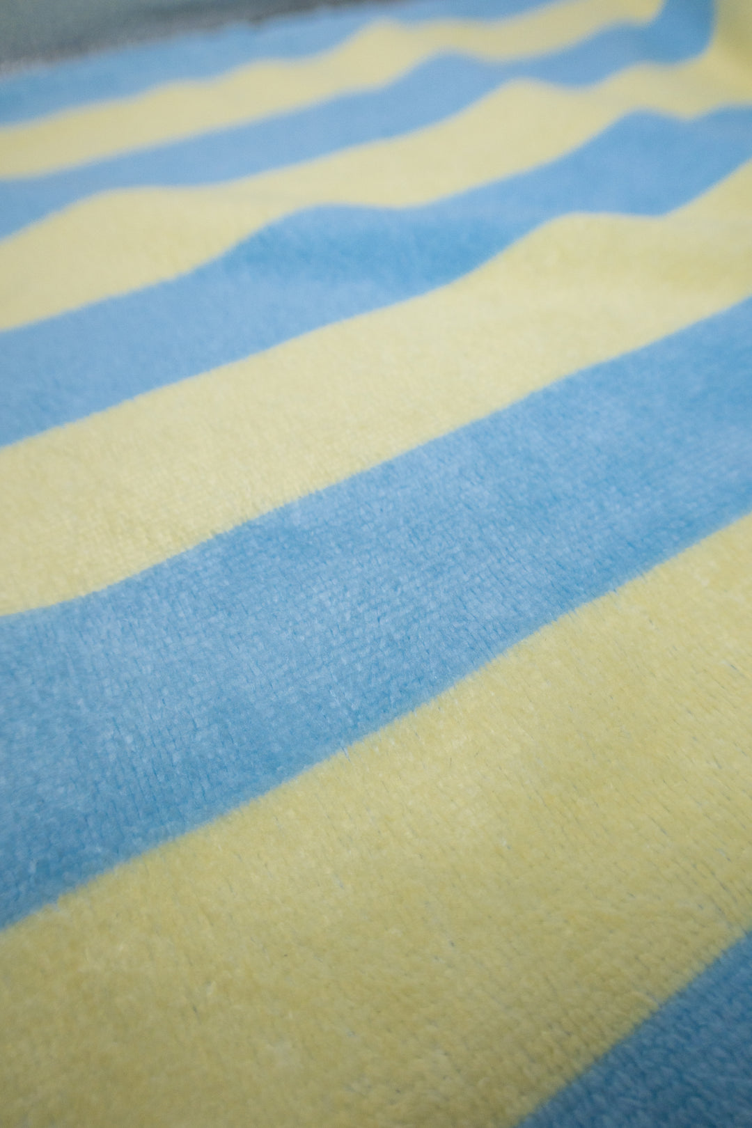 Soft Rituals | Towel Poncho | Butterscotch Stripe