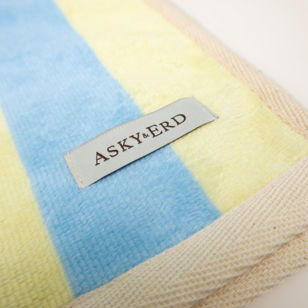 Soft Rituals | Large Towel | Butterscotch Stripe
