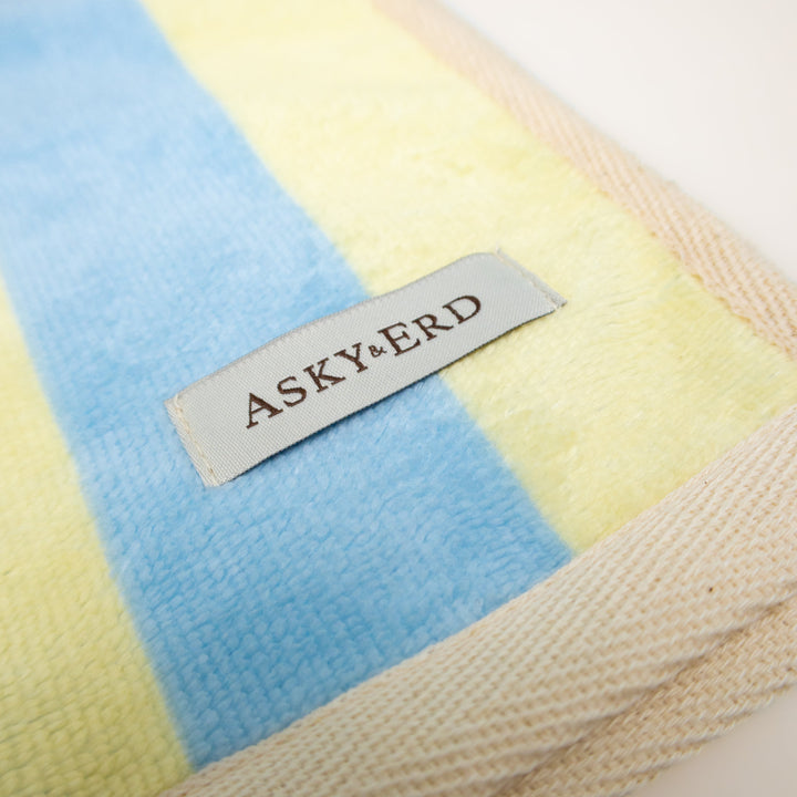 Soft Rituals | Large Towel | Butterscotch Stripe