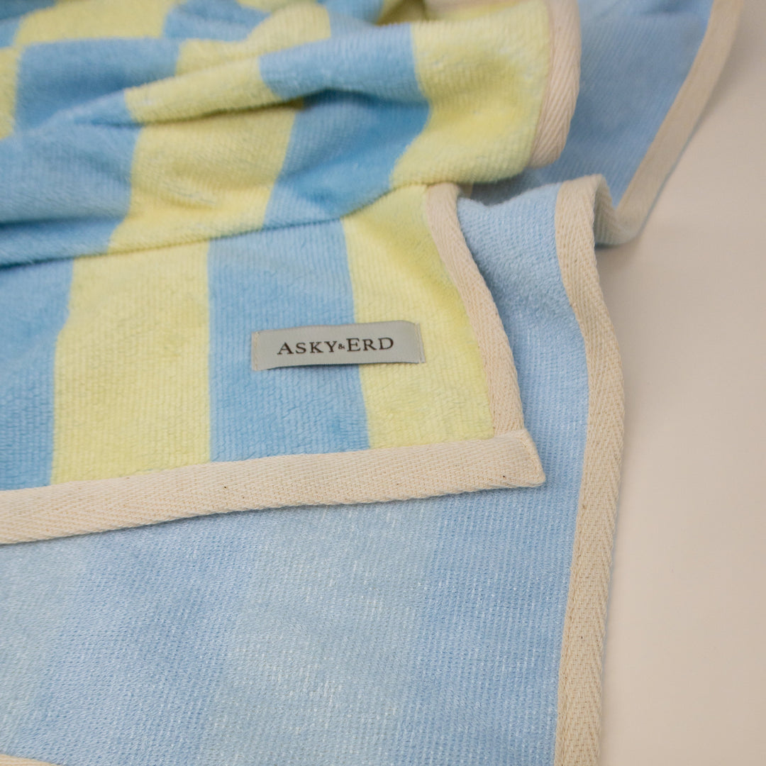Soft Rituals | Large Towel | Butterscotch Stripe