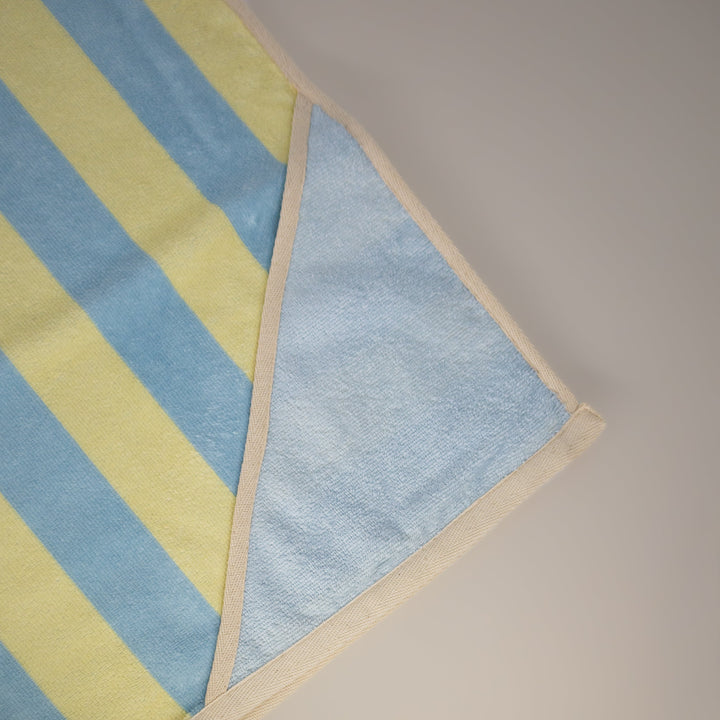 Soft Rituals | Pocket Drying Towel | Butterscotch Stripe