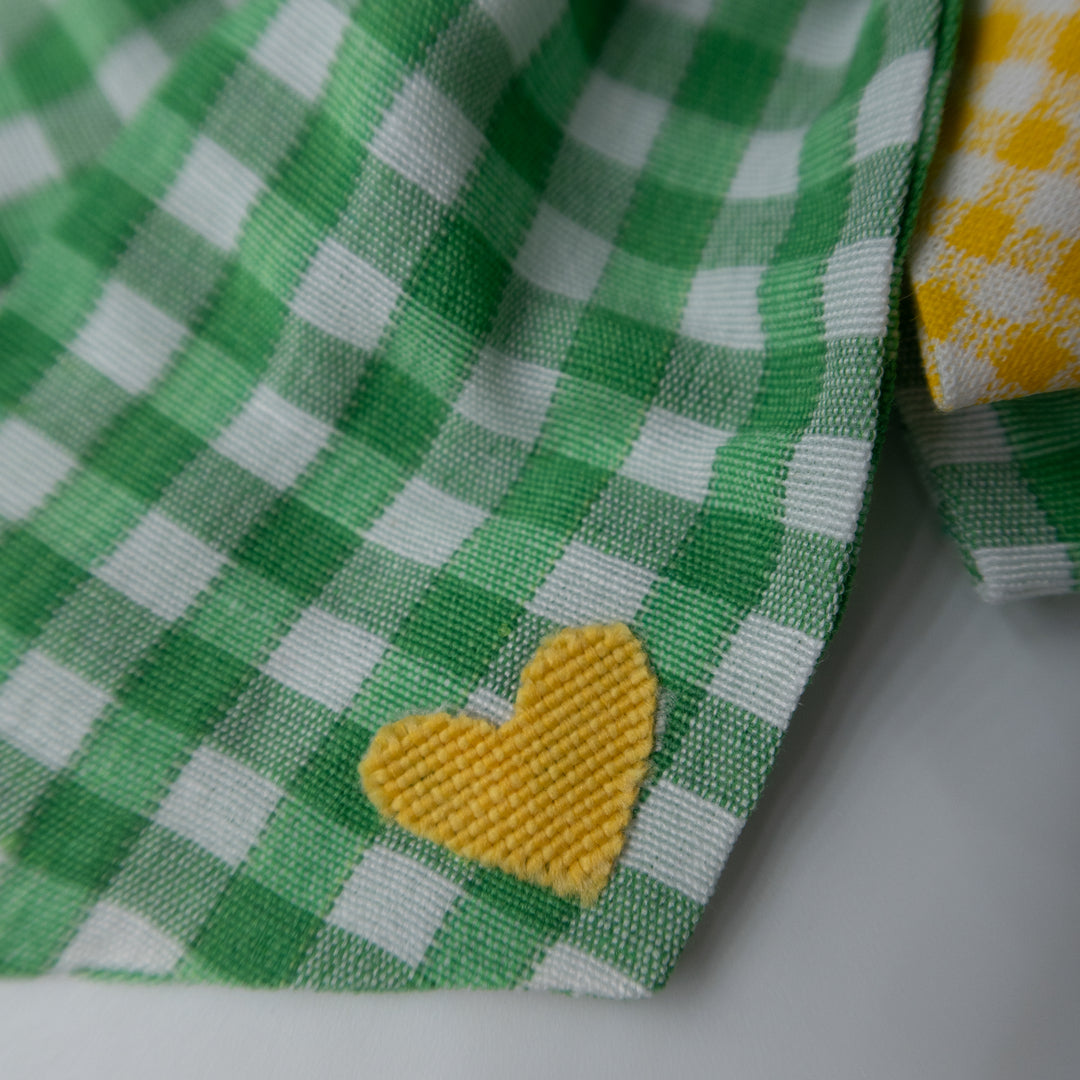 | Ribbon Bow | Limone Check