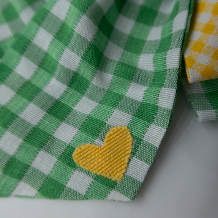 | Ribbon Bow | Limone Check