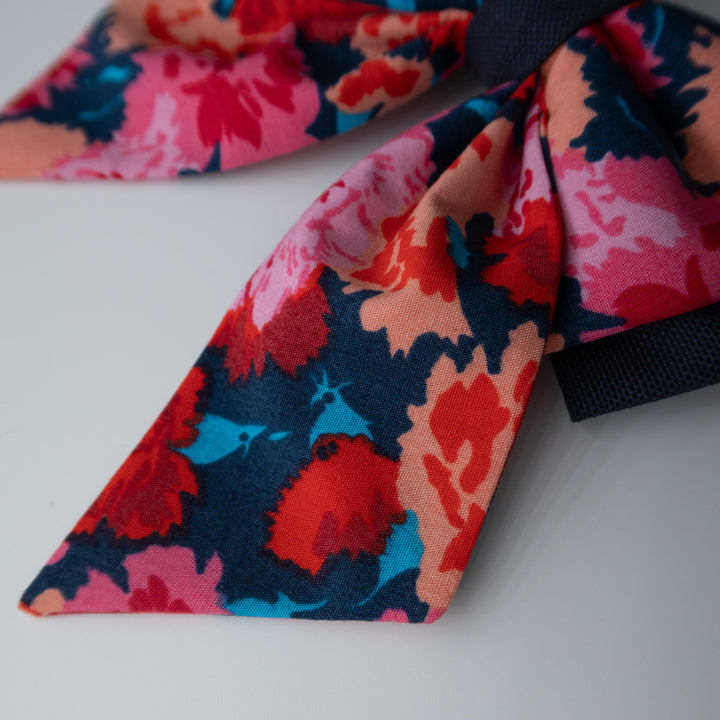 | Ribbon Bow | Coral Bloom